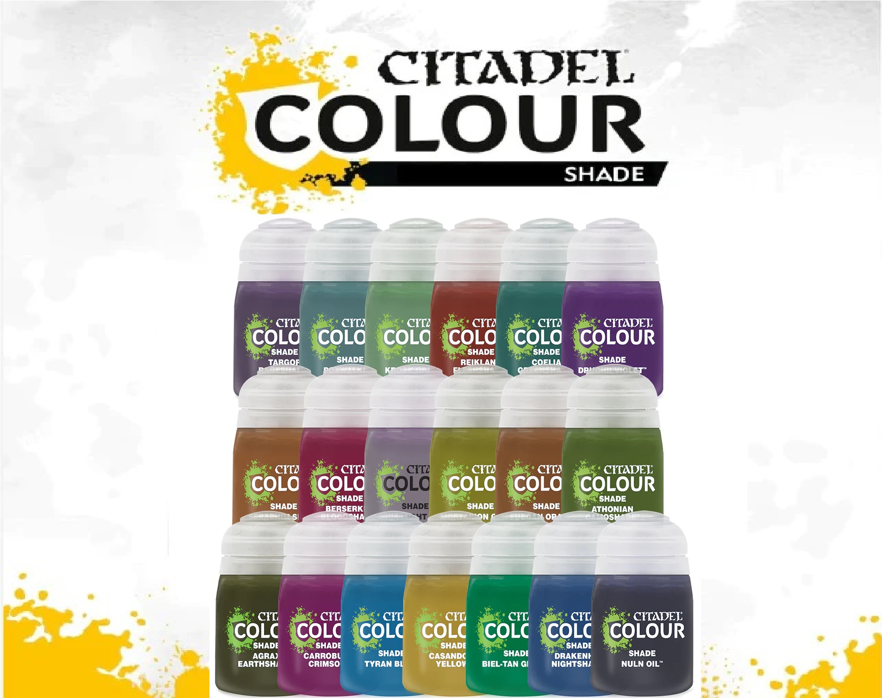 Games Workshop Citadel Shade Paints (18ml) | eBay